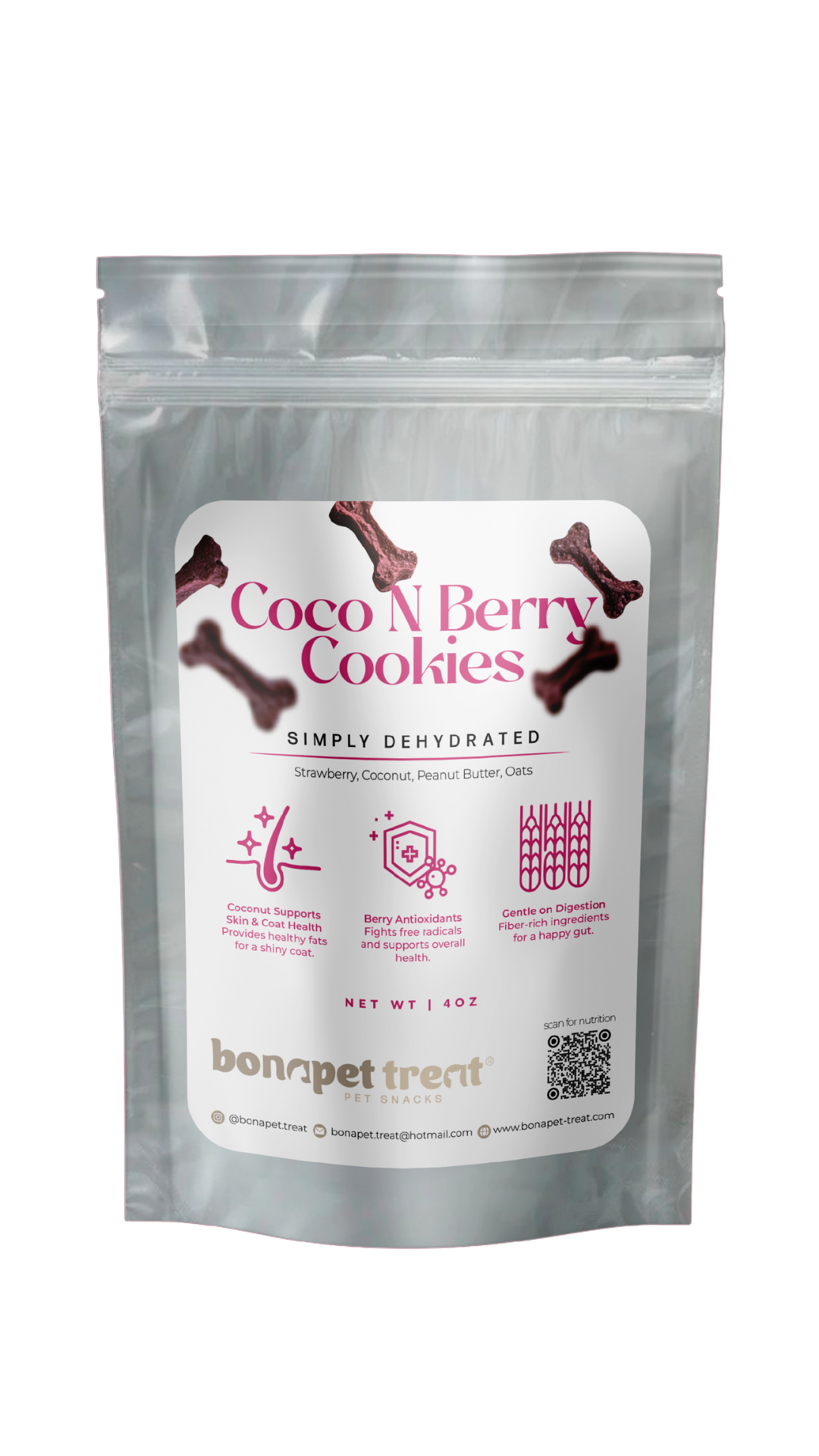 Coco N Berry Cookies