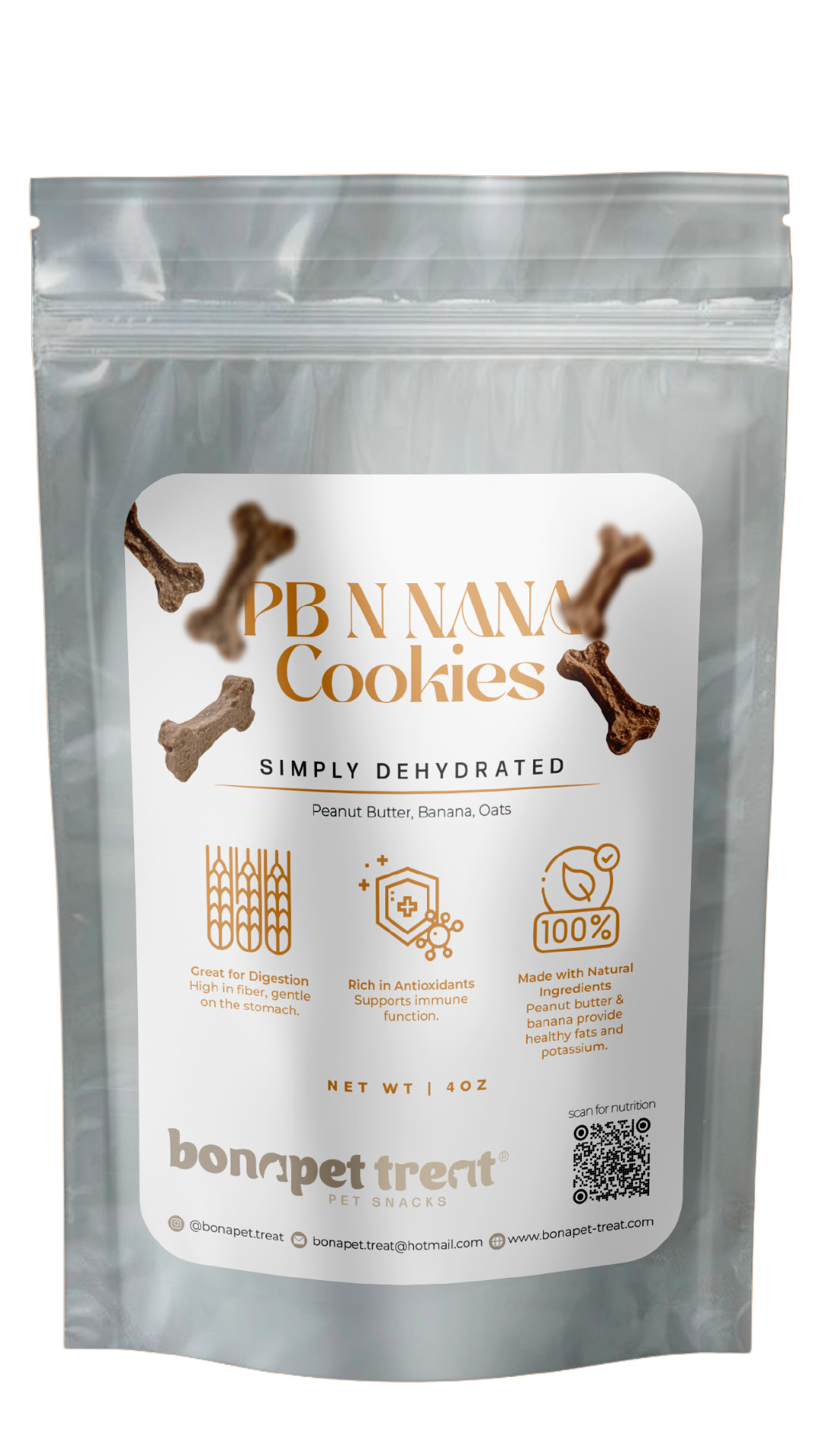 PB N' Nana Cookies